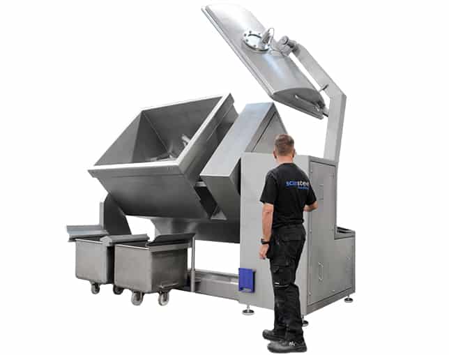 scansteel foodtech Twin Shaft Z-Arm Mixer